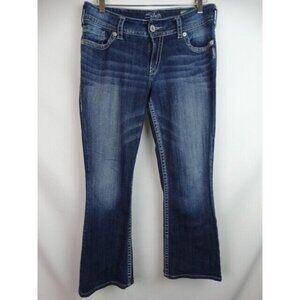Silver Jeans Women's Size 30 Blue Suki Bootcut Dark Denim Jean Pants